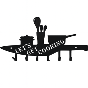 G148 LETS GET COOKING UTENSIL HOOKS